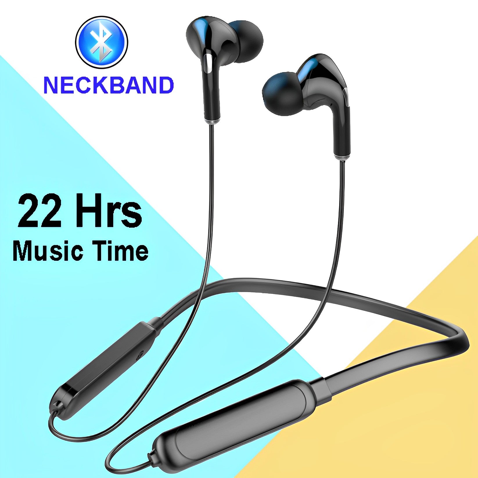 SM X6 Curve in Ear Earphones with 22H Battery Life Extra Bass