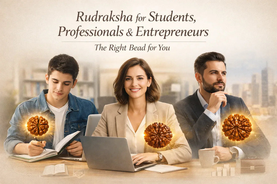 Rudraksha for Students, Professionals &amp; Entrepreneurs: The Right Bead for You