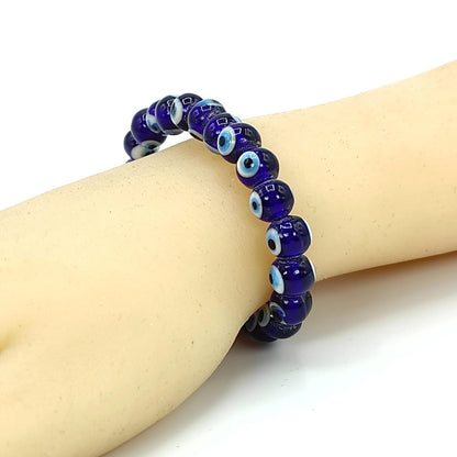 Spiritual Blue Evil Eye Bracelet | For Protection (Nazar Battu) & Blessings | Gift for both Men & Women