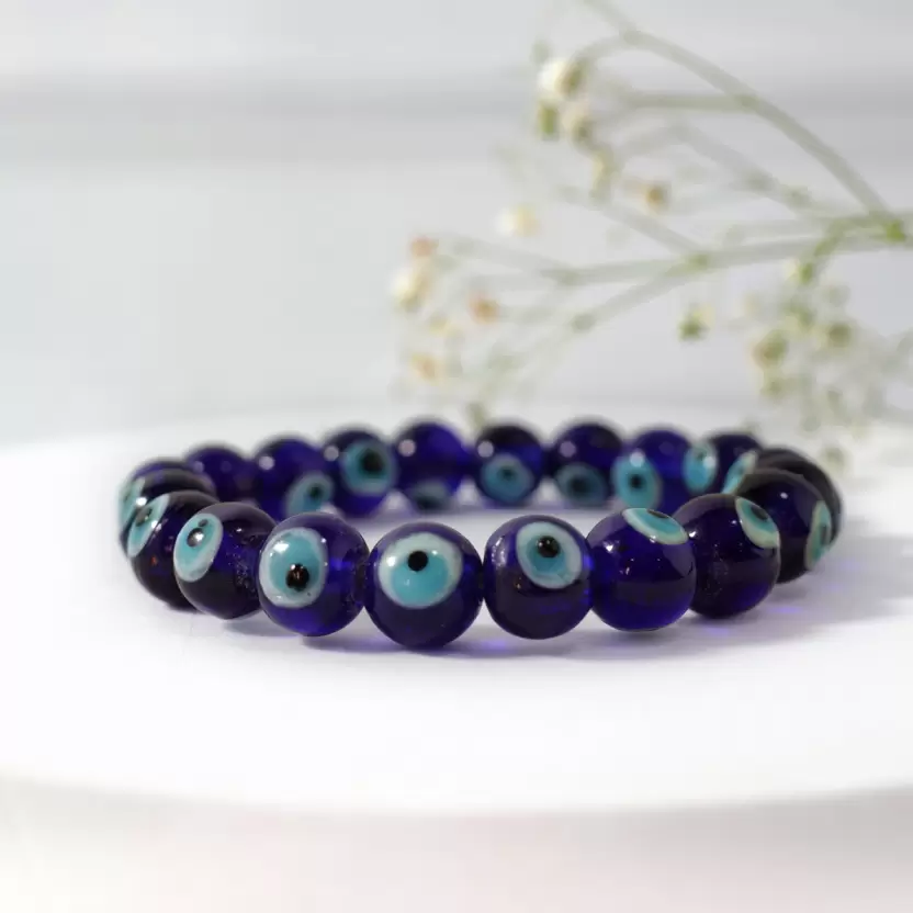 Spiritual Blue Evil Eye Bracelet | For Protection (Nazar Battu) & Blessings | Gift for both Men & Women